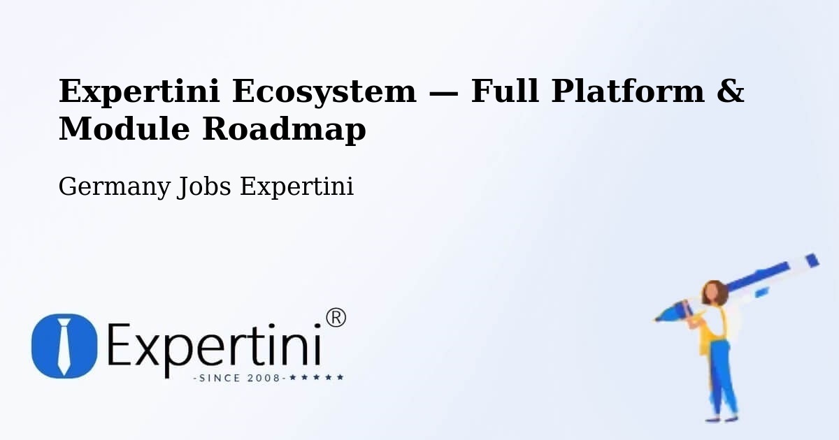 Expertini Ecosystem — Full Platform & Module Roadmap – Adenau