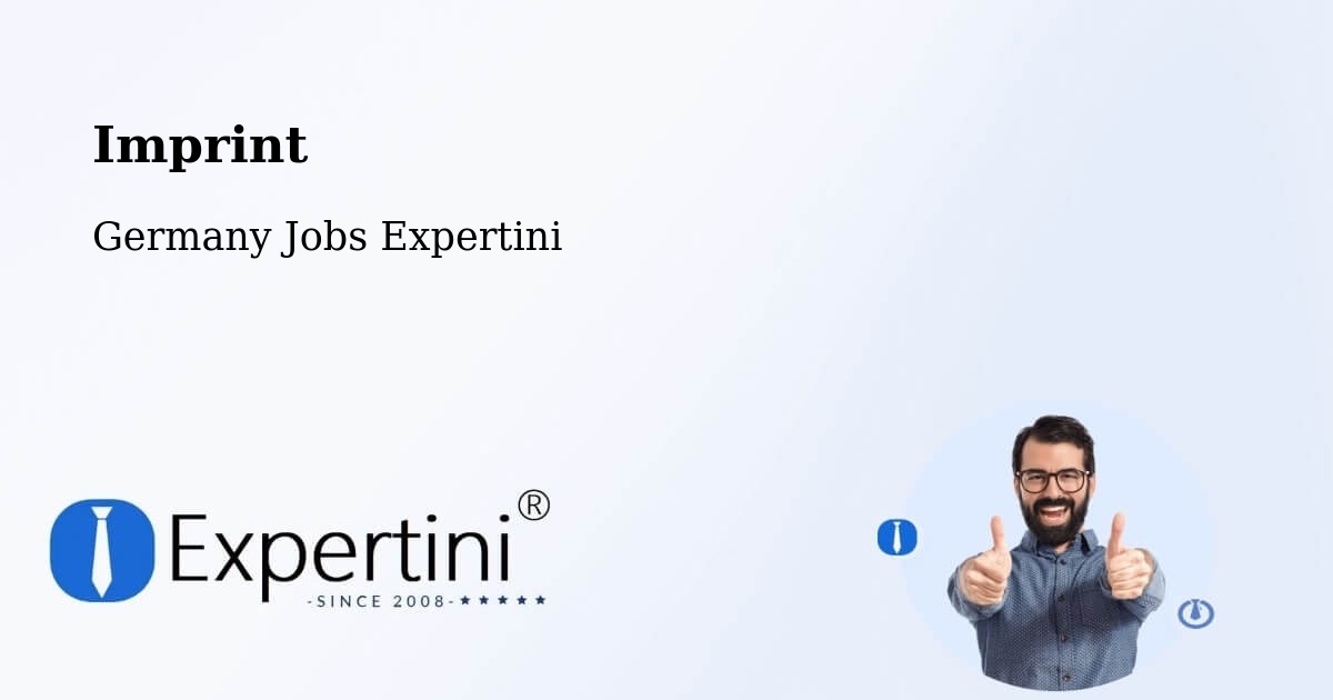 Imprint - Germany Jobs Expertini
